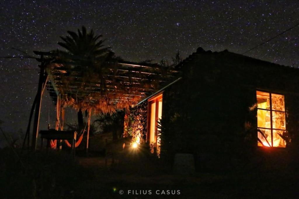 Casita En El Campo Con Vista Al Oceano Villa Tijarafe Exterior photo